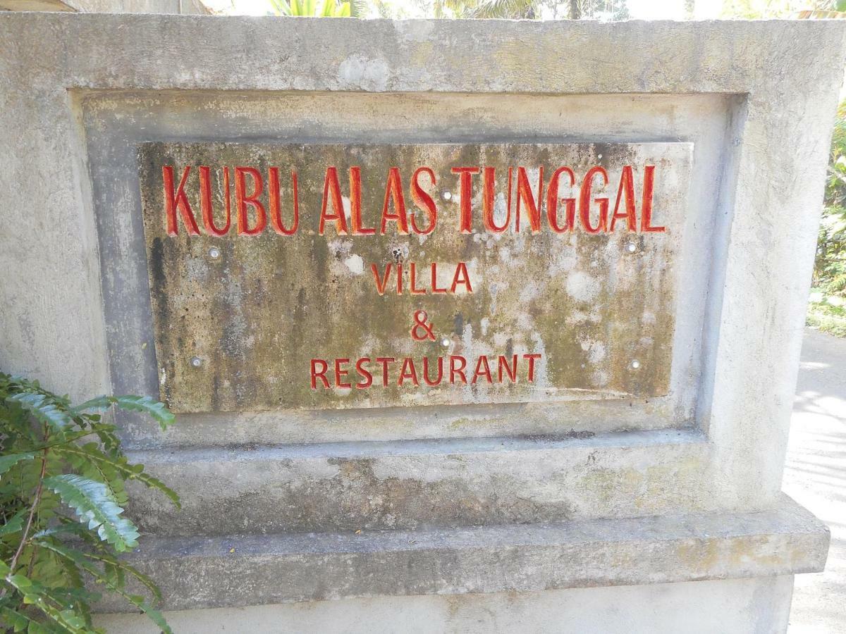 Kubu Alas Tunggal Villa Sidemen  Exterior photo